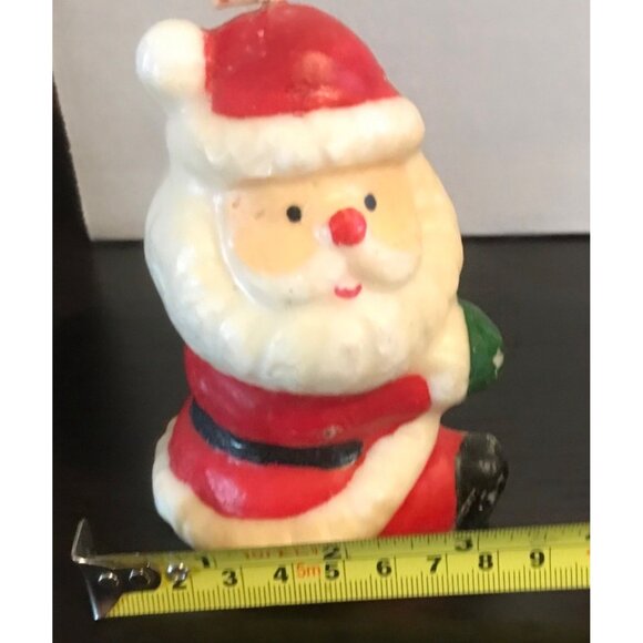 Vintage Santa Claus Decorative Wax Candle Set - Picture 13 of 13